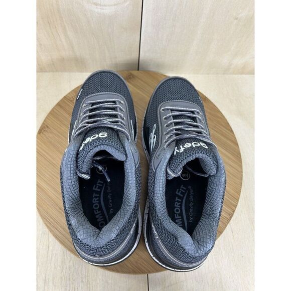 Gravity Defyer Mighty Walk Grey White Orthopedic Comfort Shoes Mens Size 9 - Picture 6 of 8